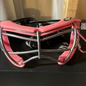 Pink and Silver kids Face Guard